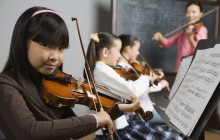 Find violin lessons for a nine-year-old girl