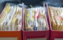 File decades of financial paperwork